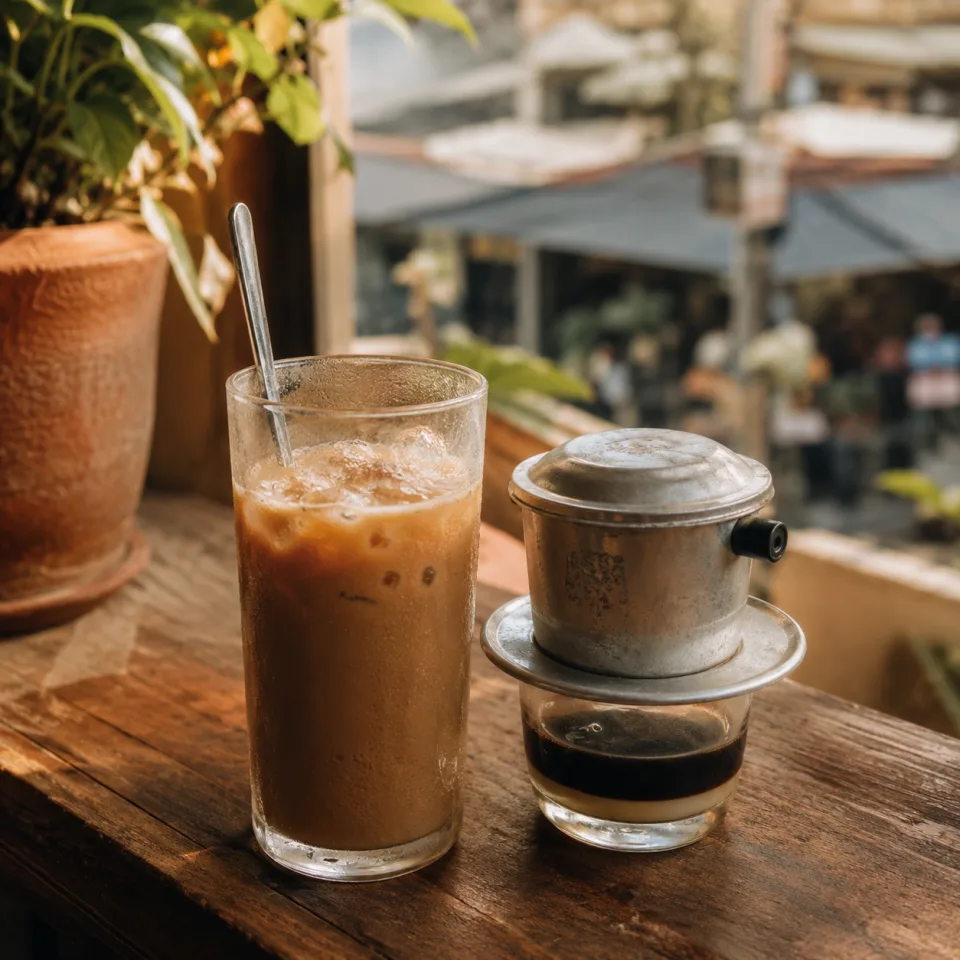 Khu bàn ngoài sân